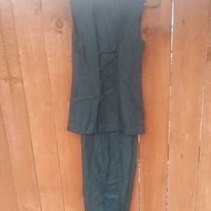 City triangles 2 piece vest PANTSETS